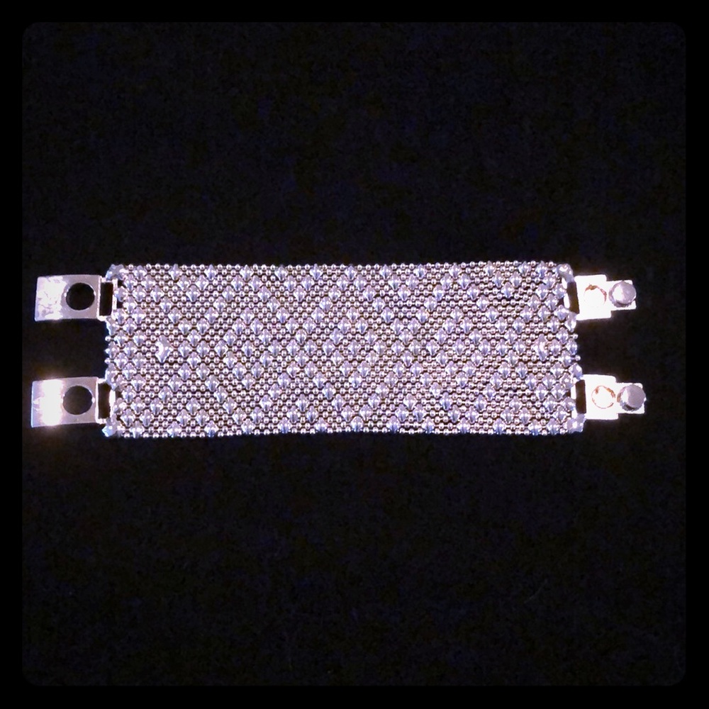 Liquid silver bracelet